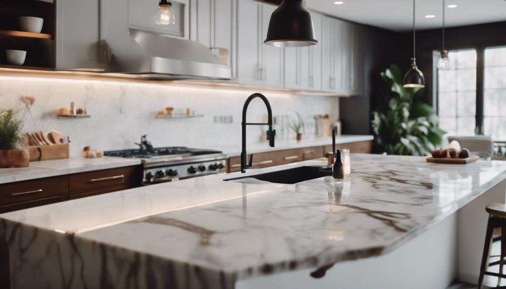 designing custom quartz countertops